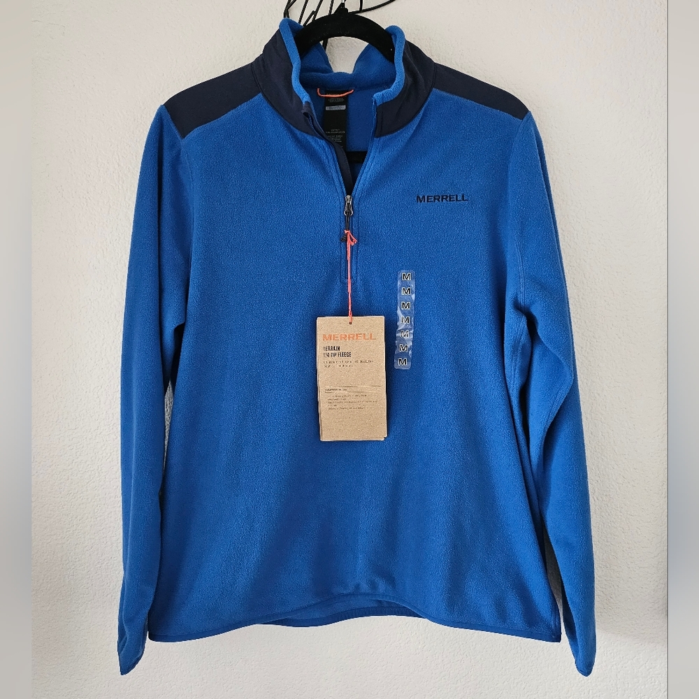 NWT Merrell Terrain 1/4 Zip Fleece